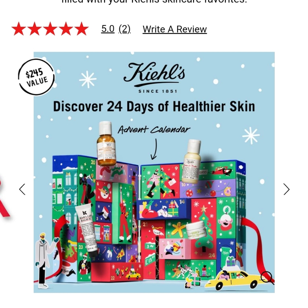 Advent Calendar Kiehl's